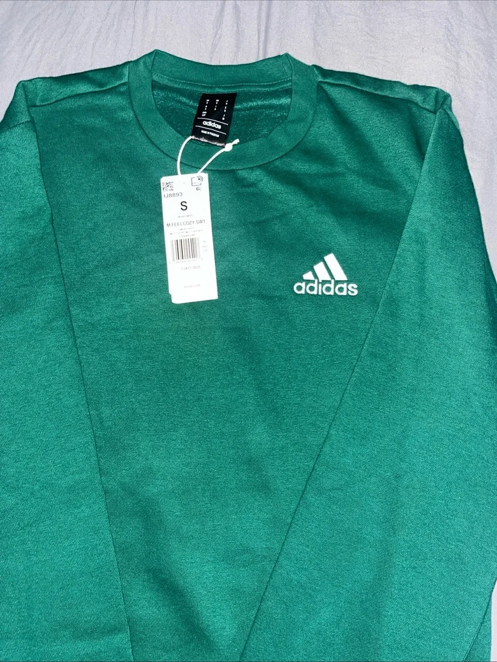 NWT Adidas Men’s Crewneck Sweatshirt in Green